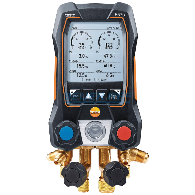 TESTO 557s Digitale 4-Wege-Monteurhilfe-Sets mit Bluetooth