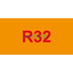 Etiquette autocollante pour R32
